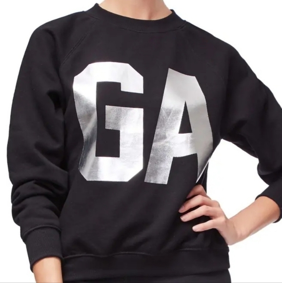 Good American Black Varisty Sweater - Picture 3 of 3